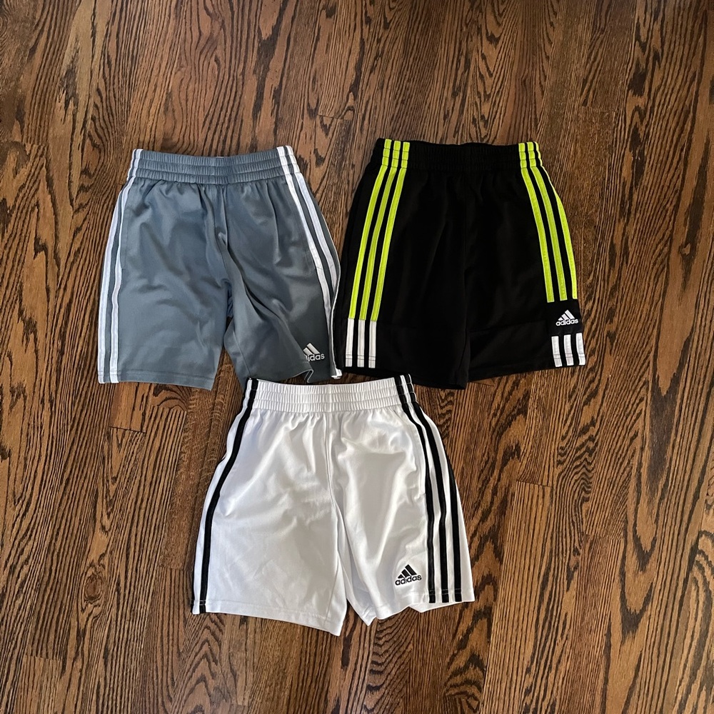 Boys Size 8 Adidas Shorts (3 pairs)